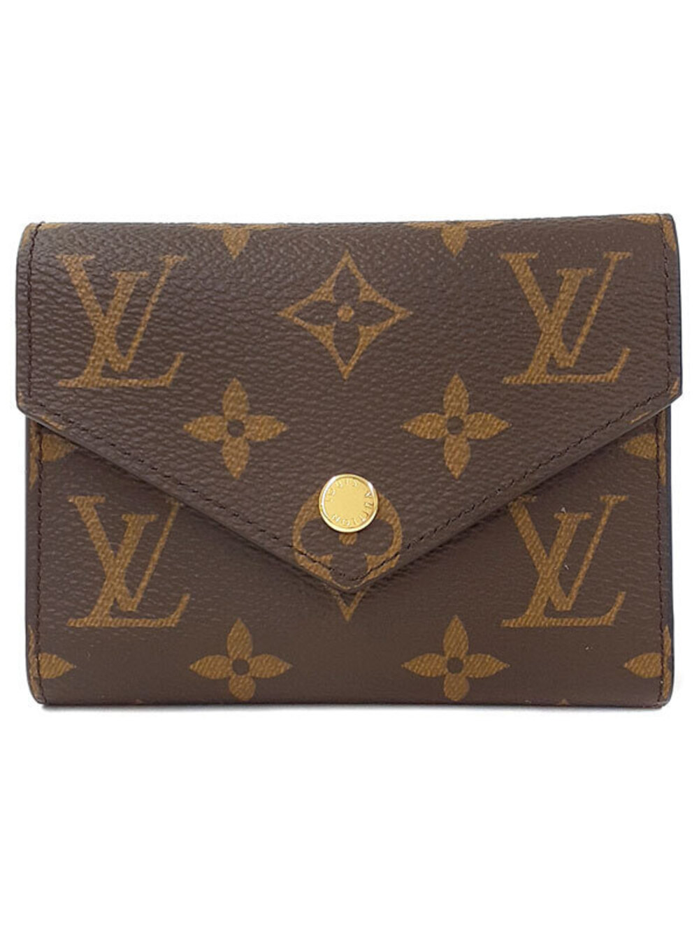 Louis Vuitton Monogram Portefeuille Victorine Tri fold Wallet